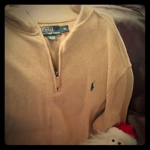 Ralph Lauren Polo Mens zippered pullover XL